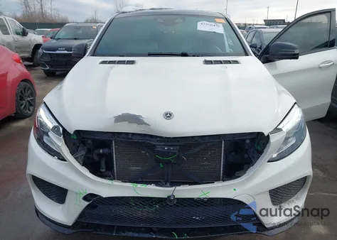 2018 Mercedes-Benz Amg Gle 43 Coupe 4Matic z USA, uszkodzony, nr VIN 4JGED6EBXJA094094